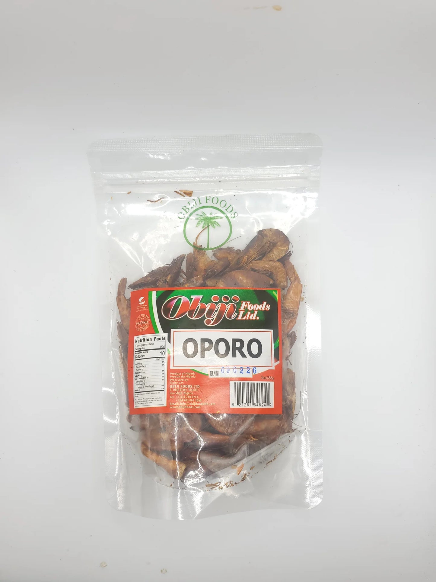Smoked Shrimp / Prawns (Oporo)