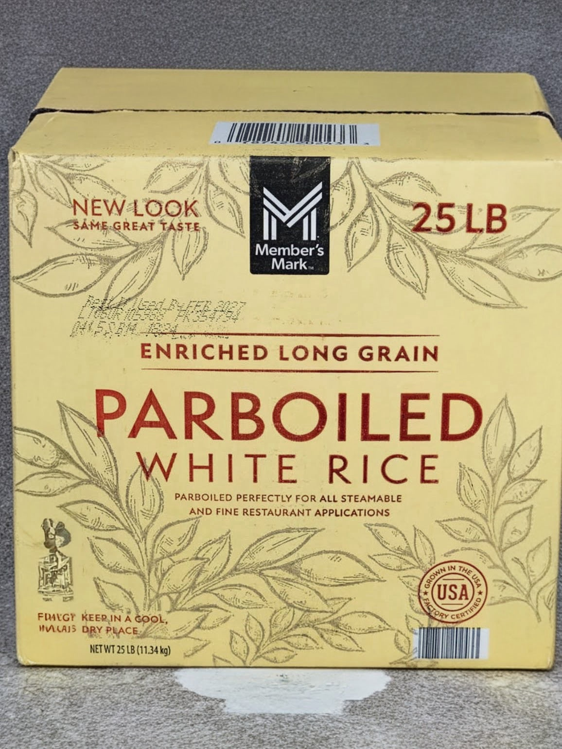 Parboiled White Rice 25lbs